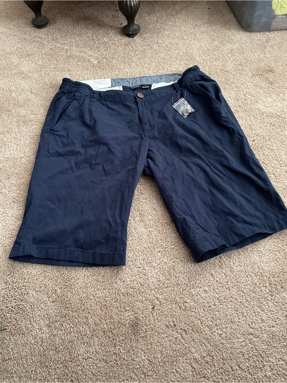 Men's Navy Casual Shorts